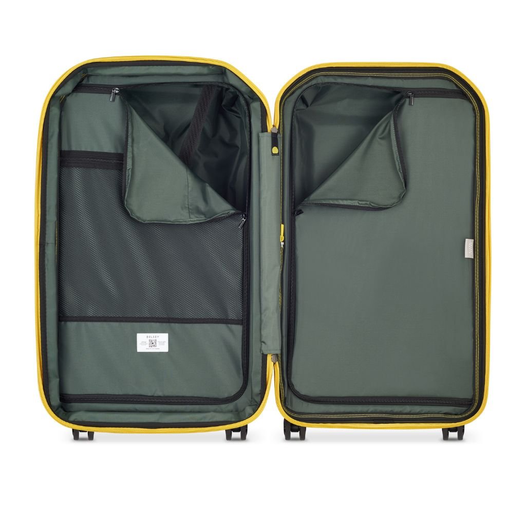 Delsey Rempart 73cm Exp Large Trunk - Green - Love Luggage