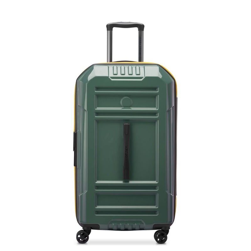 Delsey Rempart 73cm Exp Large Trunk - Green - Love Luggage
