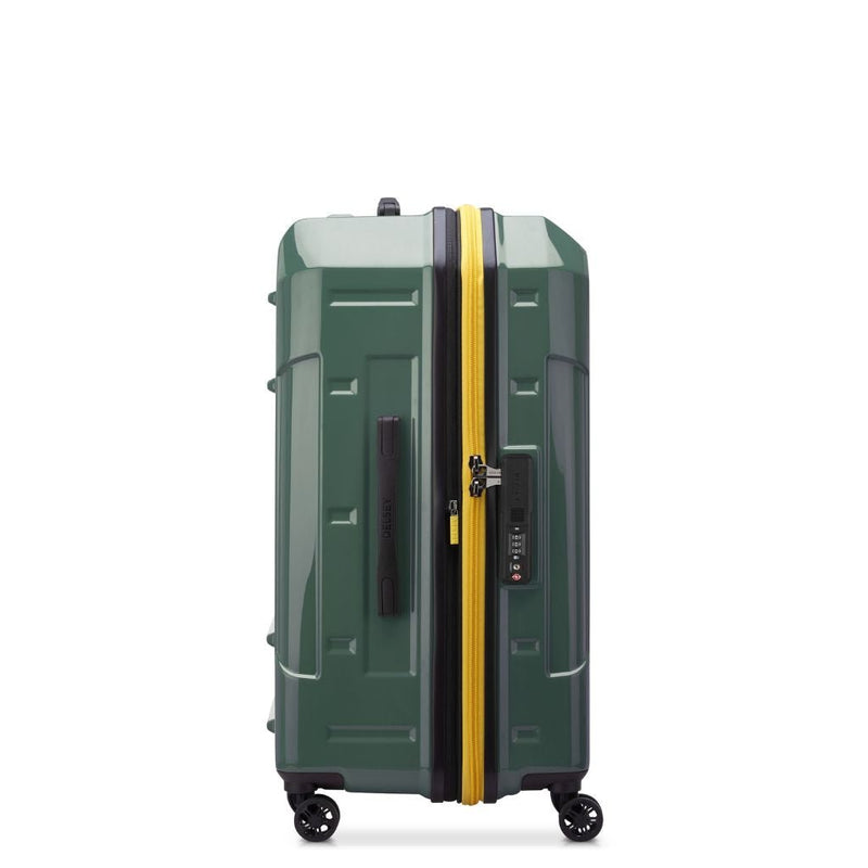 Delsey Rempart 73cm Exp Large Trunk - Green - Love Luggage