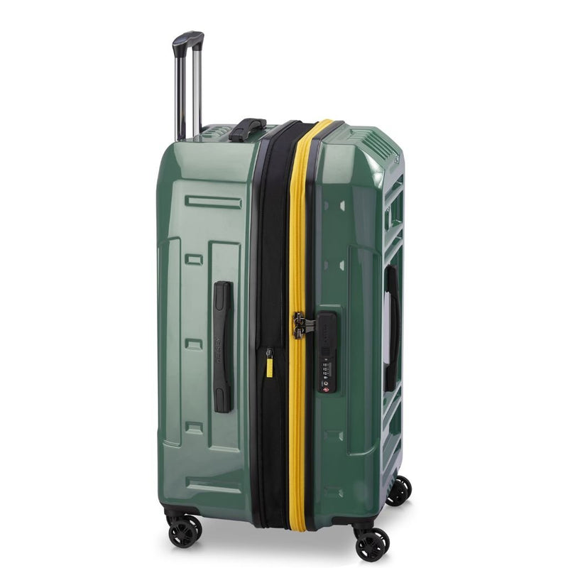 Delsey Rempart 73cm Exp Large Trunk - Green - Love Luggage