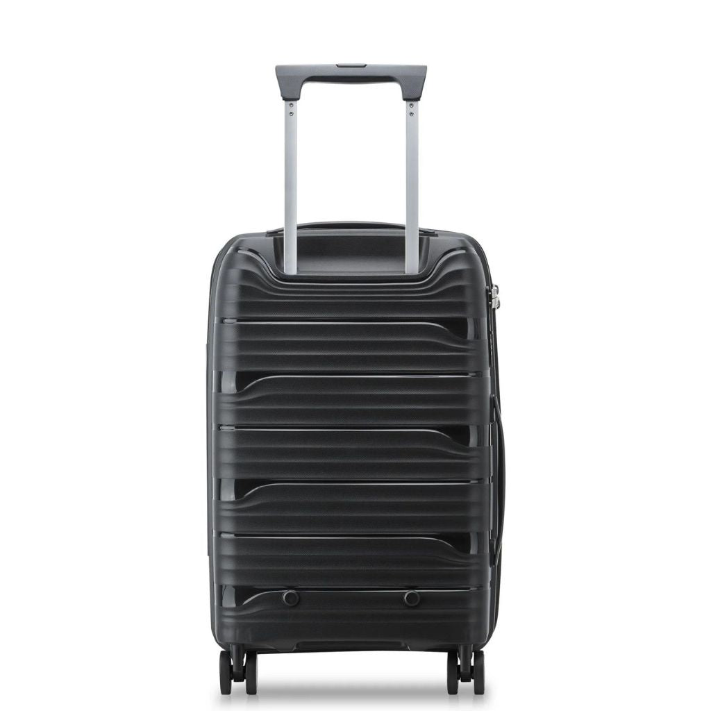 Delsey Securitech Dune Exp Cabin Hardsided Luggage - Black - Love Luggage