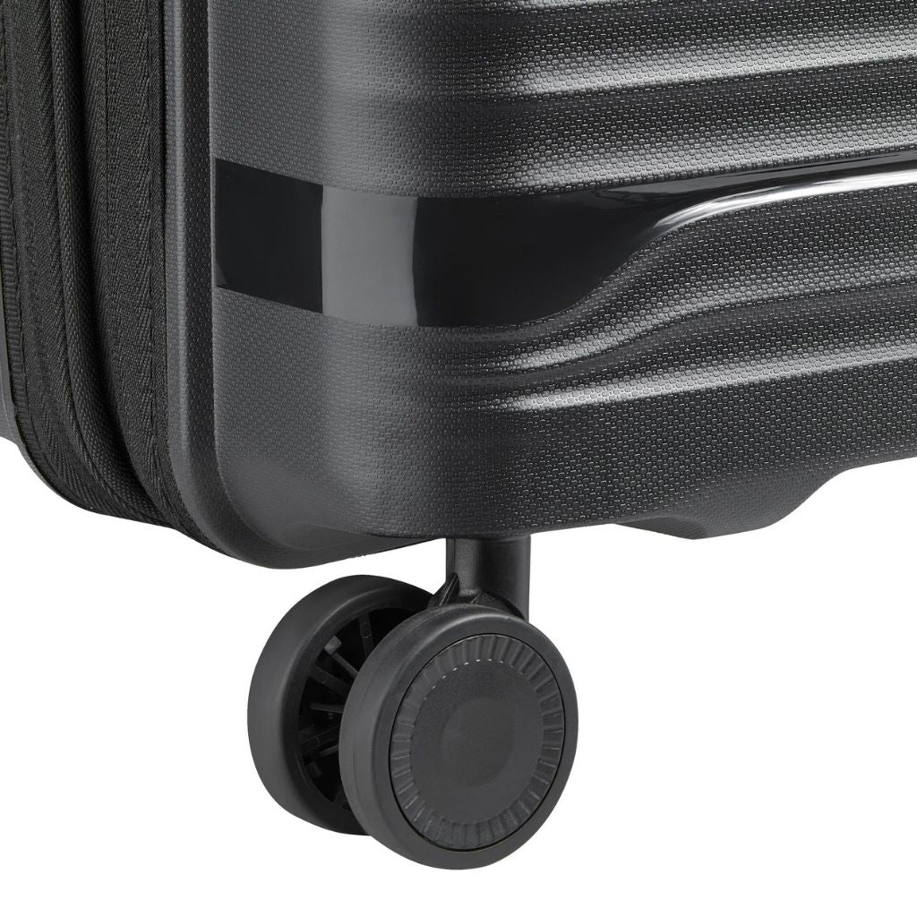 Delsey Securitech Dune Exp Cabin Hardsided Luggage - Black - Love Luggage