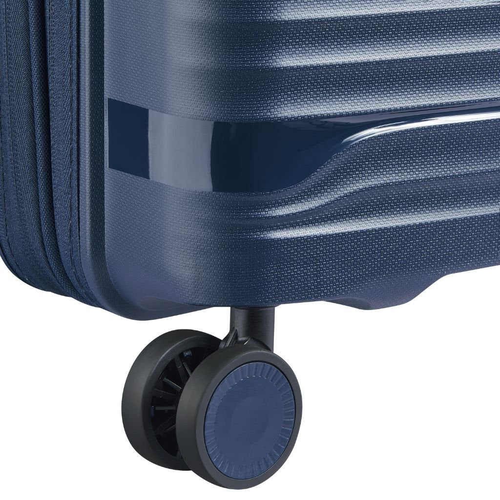 Delsey Securitech Dune Exp Cabin Hardsided Luggage - Blue - Love Luggage