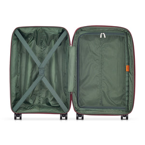 Delsey Securitech Dune Exp Cabin Hardsided Luggage - Burgundy - Love Luggage
