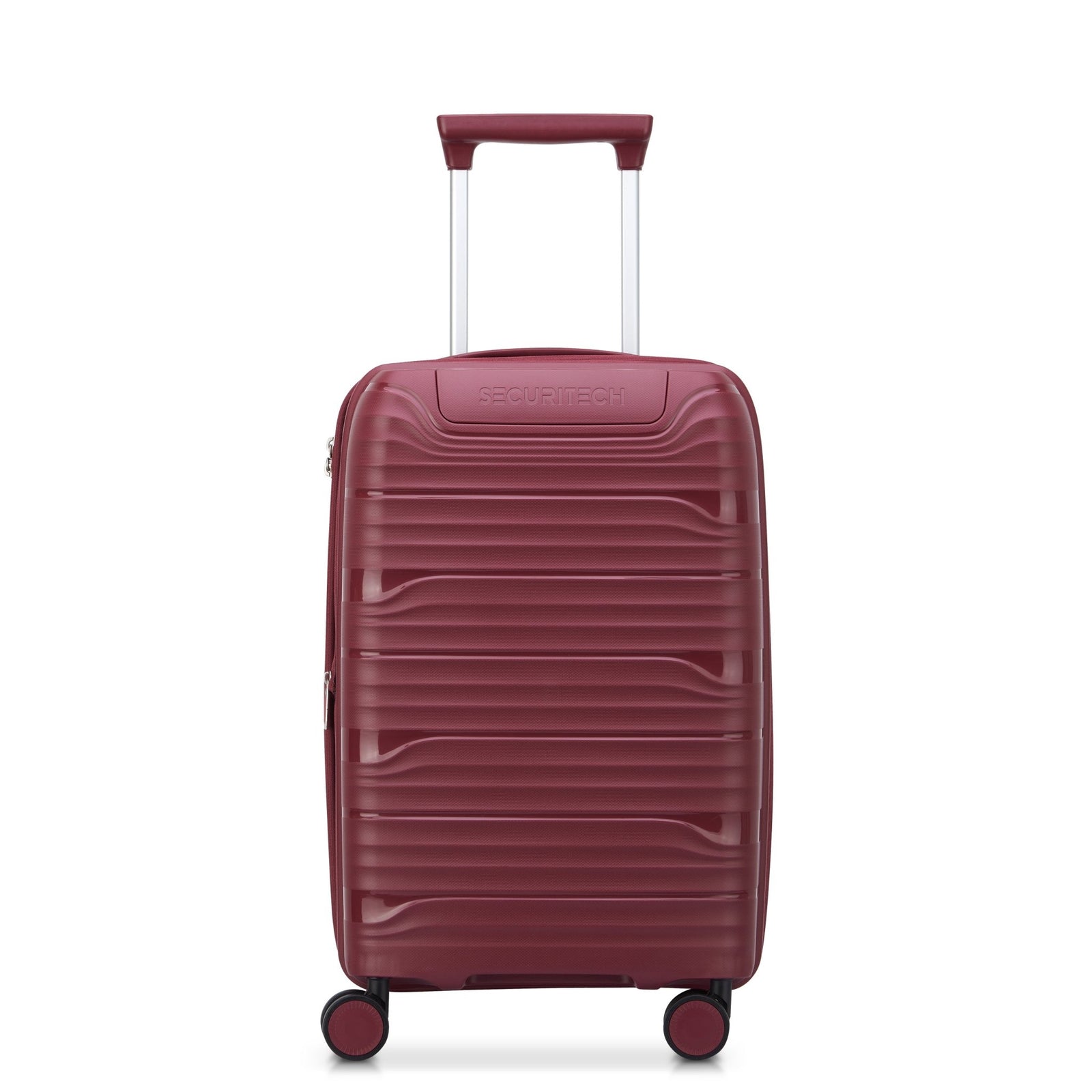 Delsey Securitech Dune Exp Cabin Hardsided Luggage - Burgundy - Love Luggage