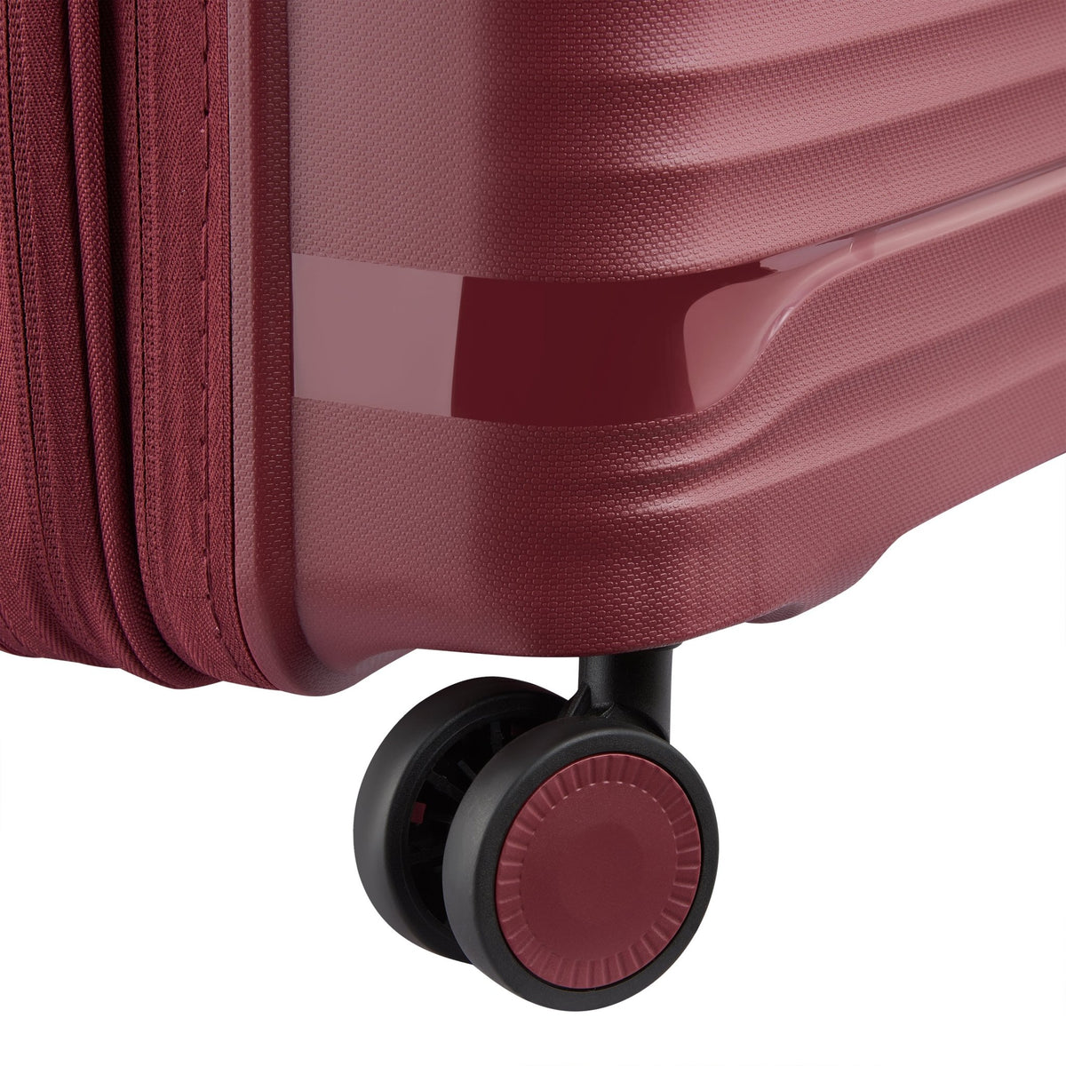 Delsey Securitech Dune Exp Cabin Hardsided Luggage - Burgundy - Love Luggage