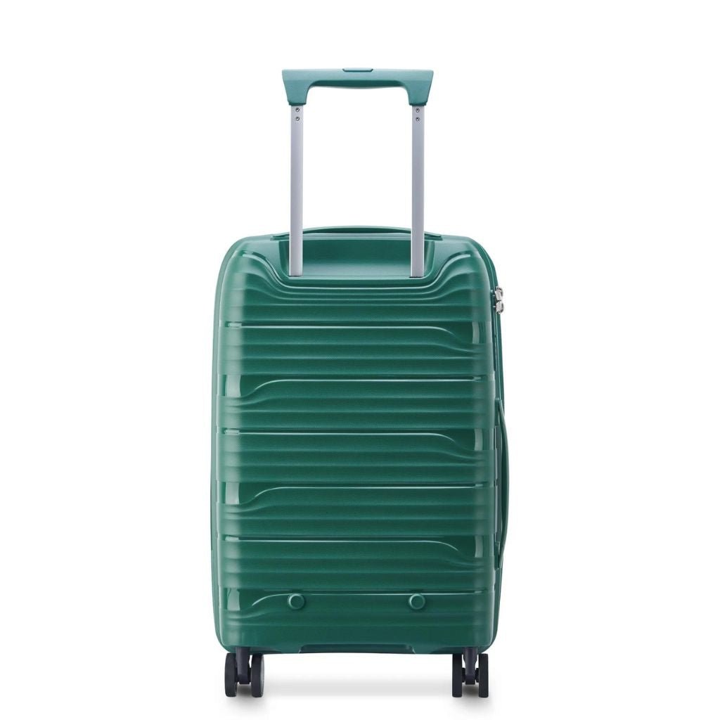 Delsey Securitech Dune Exp Cabin Hardsided Luggage - Green - Love Luggage