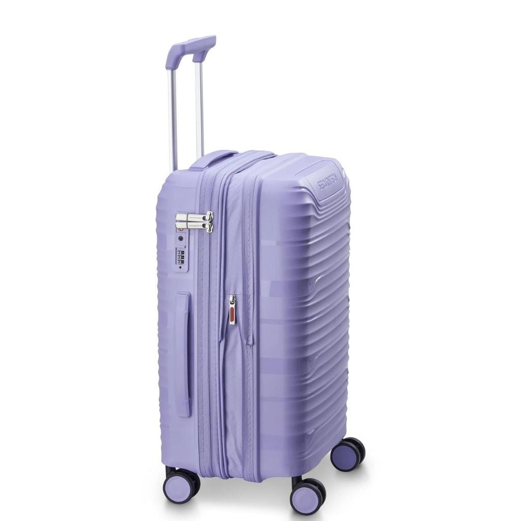 Delsey Securitech Dune Exp Cabin Hardsided Luggage - Lavender - Love Luggage