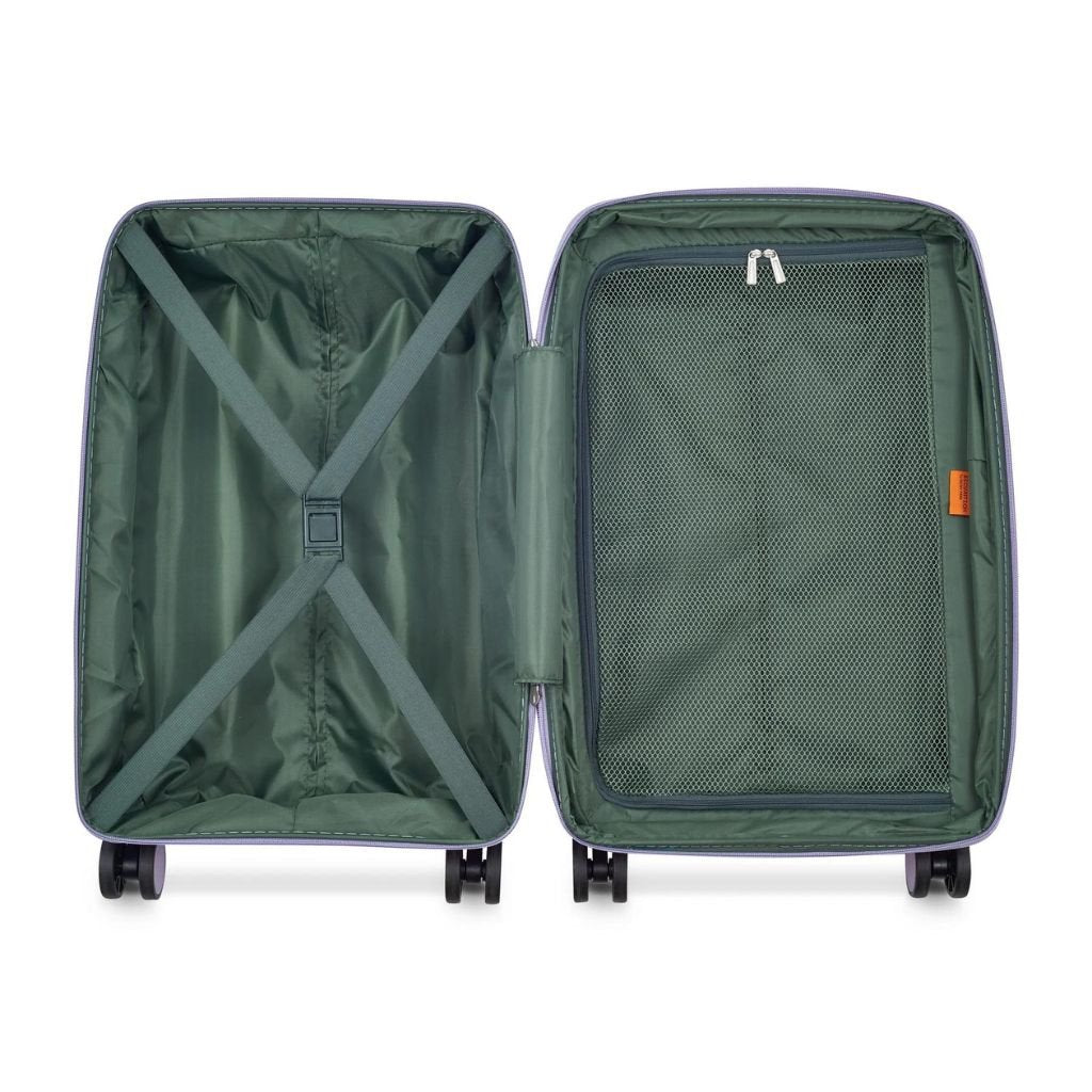 Delsey Securitech Dune Exp Cabin Hardsided Luggage - Lavender - Love Luggage