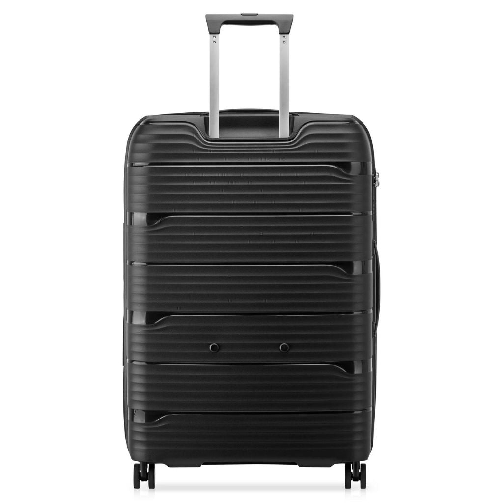Delsey Securitech Dune Exp Large Hardsided Luggage - Black - Love Luggage