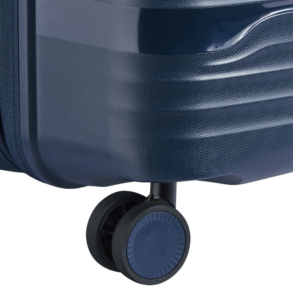 Delsey Securitech Dune Exp Large Hardsided Luggage - Blue - Love Luggage