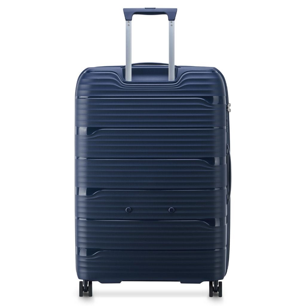 Delsey Securitech Dune Exp Large Hardsided Luggage - Blue - Love Luggage