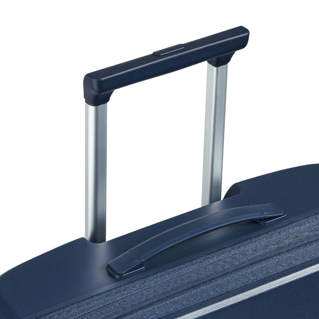 Delsey Securitech Dune Exp Large Hardsided Luggage - Blue - Love Luggage