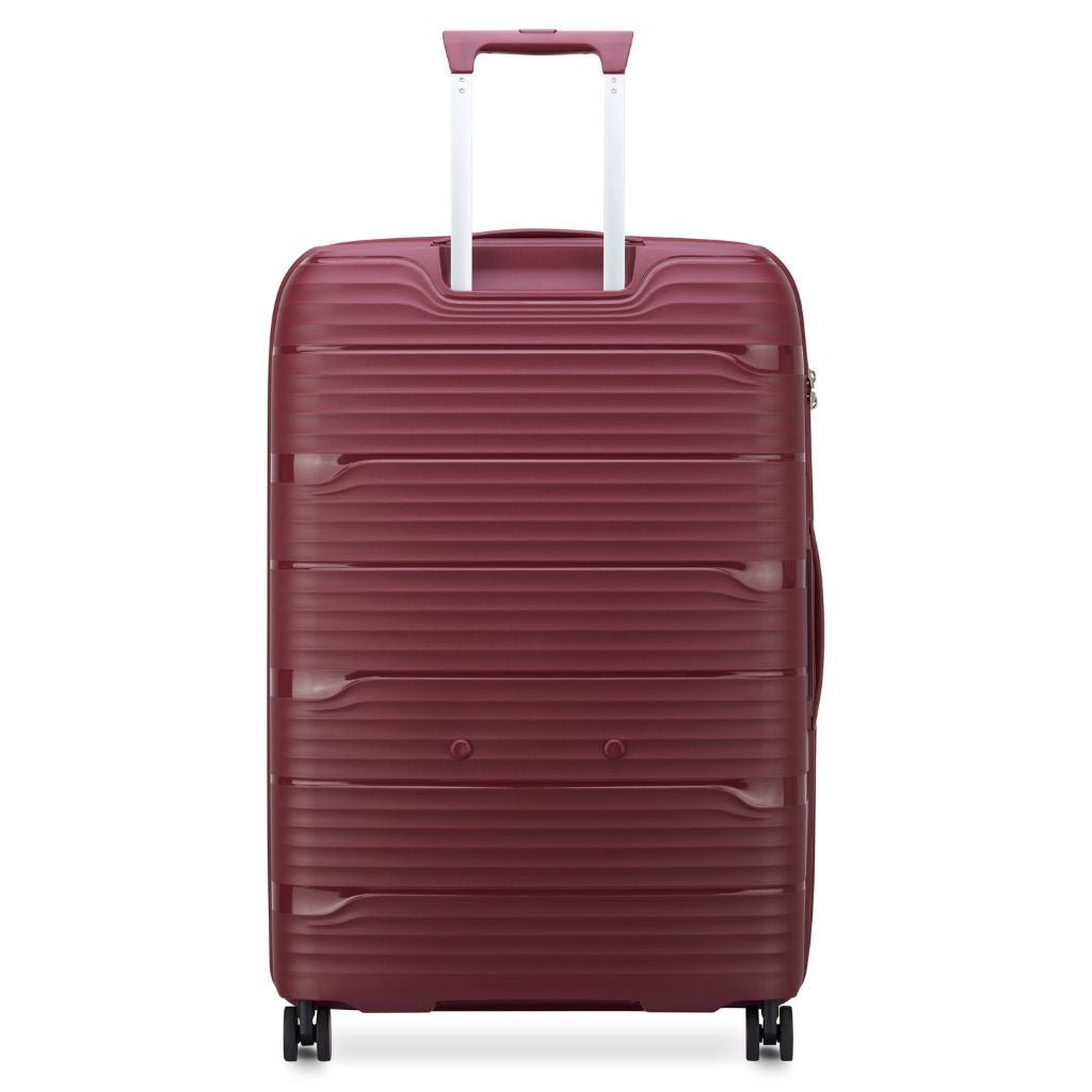 Delsey Securitech Dune Exp Large Hardsided Luggage - Burgundy - Love Luggage