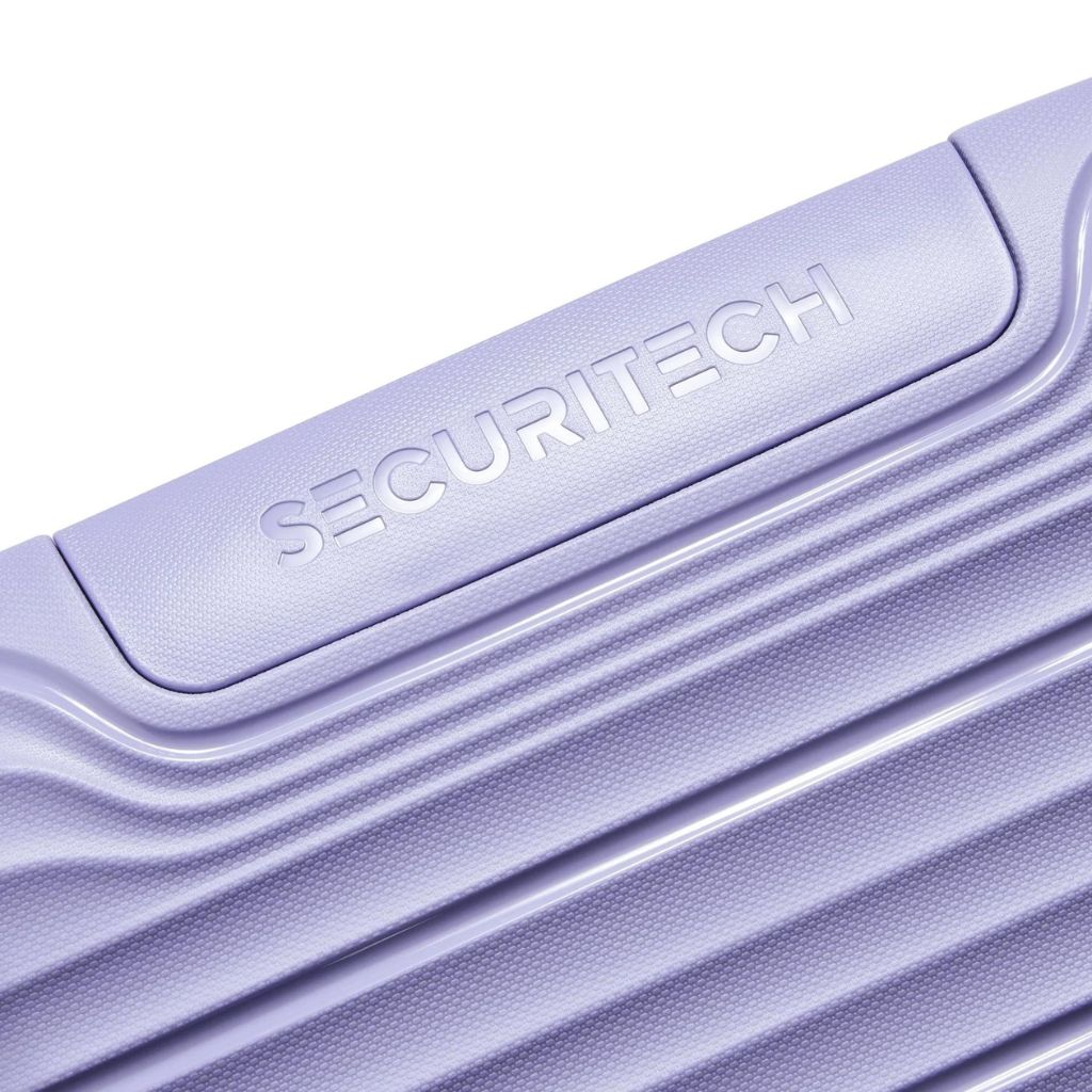 Delsey Securitech Dune Exp Large Hardsided Luggage - Lavender - Love Luggage