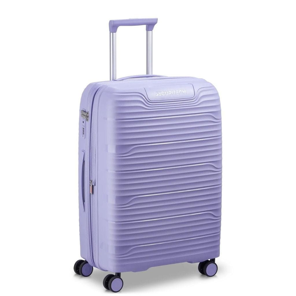 Delsey Securitech Dune Exp Large Hardsided Luggage - Lavender - Love Luggage