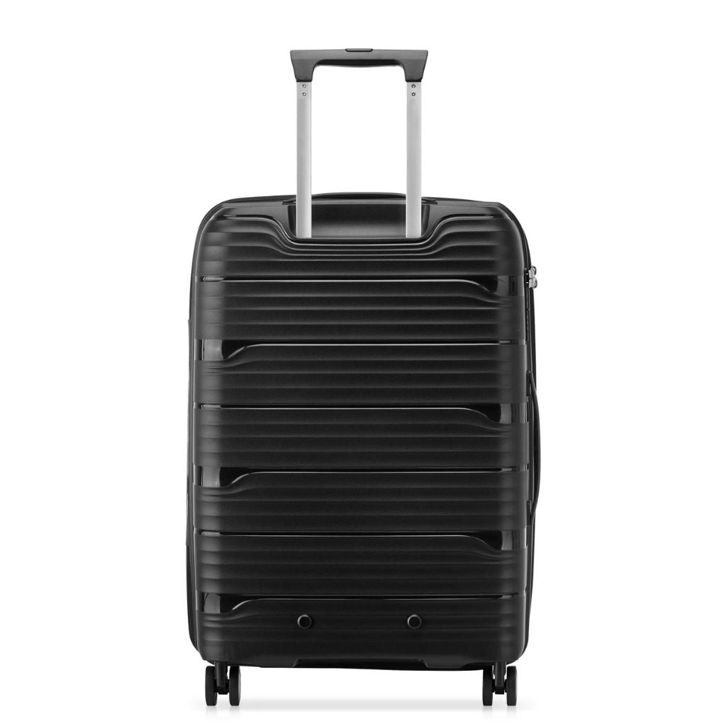 Delsey Securitech Dune Exp Medium Hardsided Luggage - Black - Love Luggage