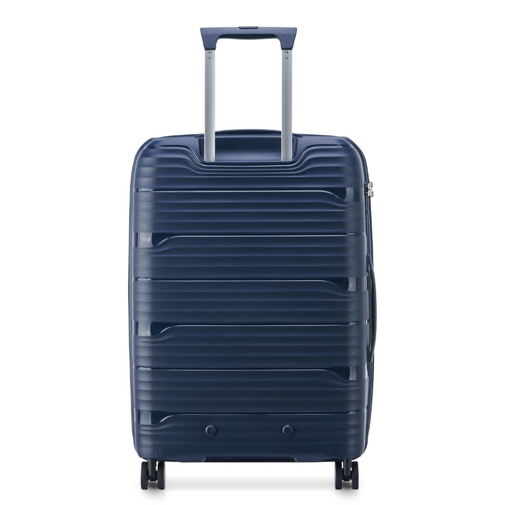 Delsey Securitech Dune Exp Medium Hardsided Luggage - Blue - Love Luggage