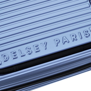 Delsey Securitime ZIP Top Opening 55cm Cabin Luggage - Blue - Love Luggage