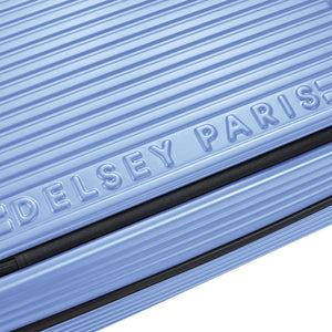 Delsey Securitime ZIP Top Opening 76cm Large Exp Luggage - Blue - Love Luggage