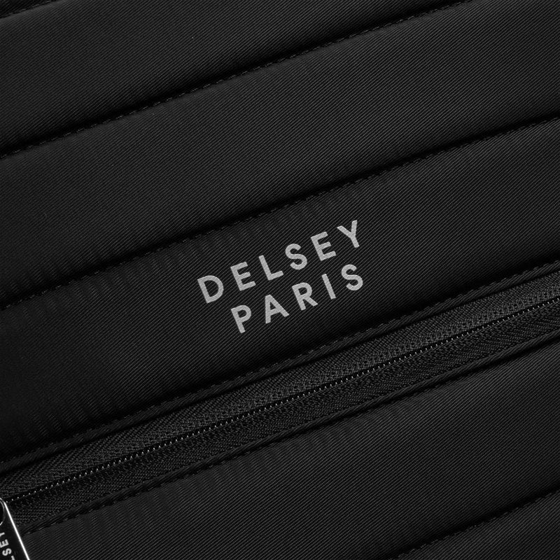 Delsey Shadow 5.0 Soft Laptop Backpack 14" - Black - Love Luggage