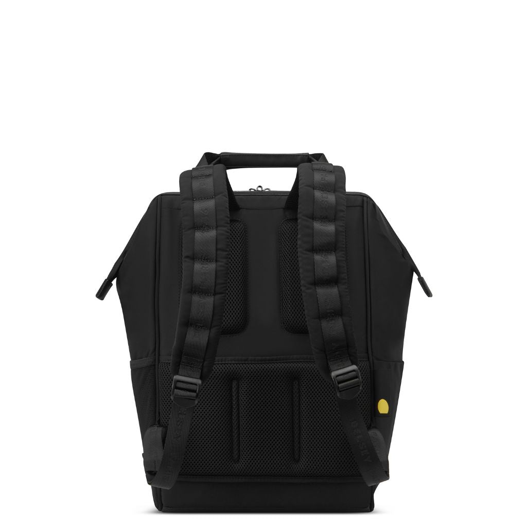 Delsey Shadow 5.0 Soft Laptop Backpack 14" - Black - Love Luggage