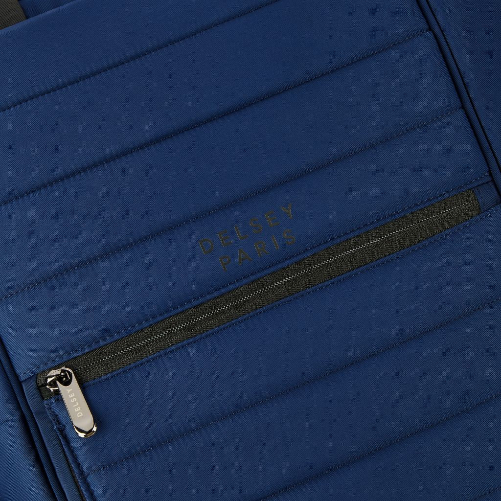 Delsey Shadow 5.0 Soft Laptop Backpack 14" - Blue - Love Luggage