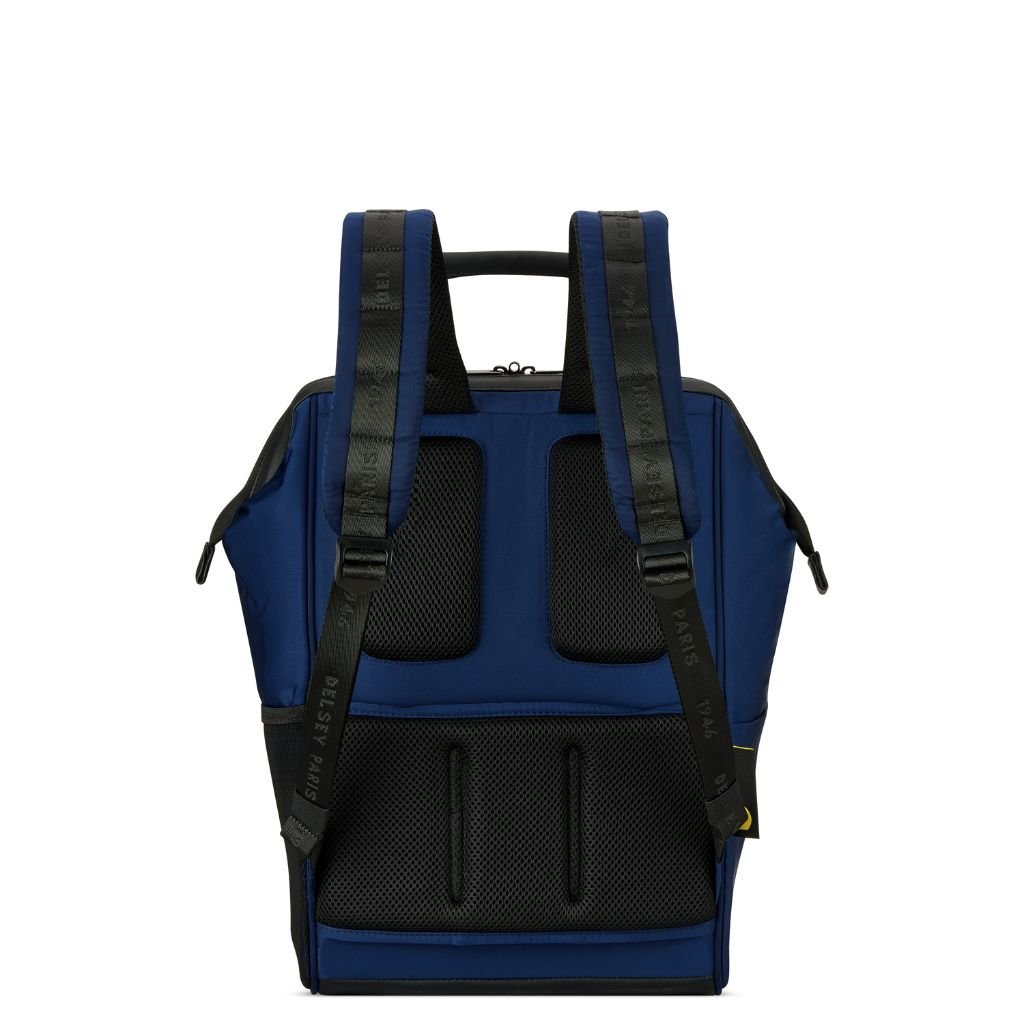 Delsey Shadow 5.0 Soft Laptop Backpack 14" - Blue - Love Luggage