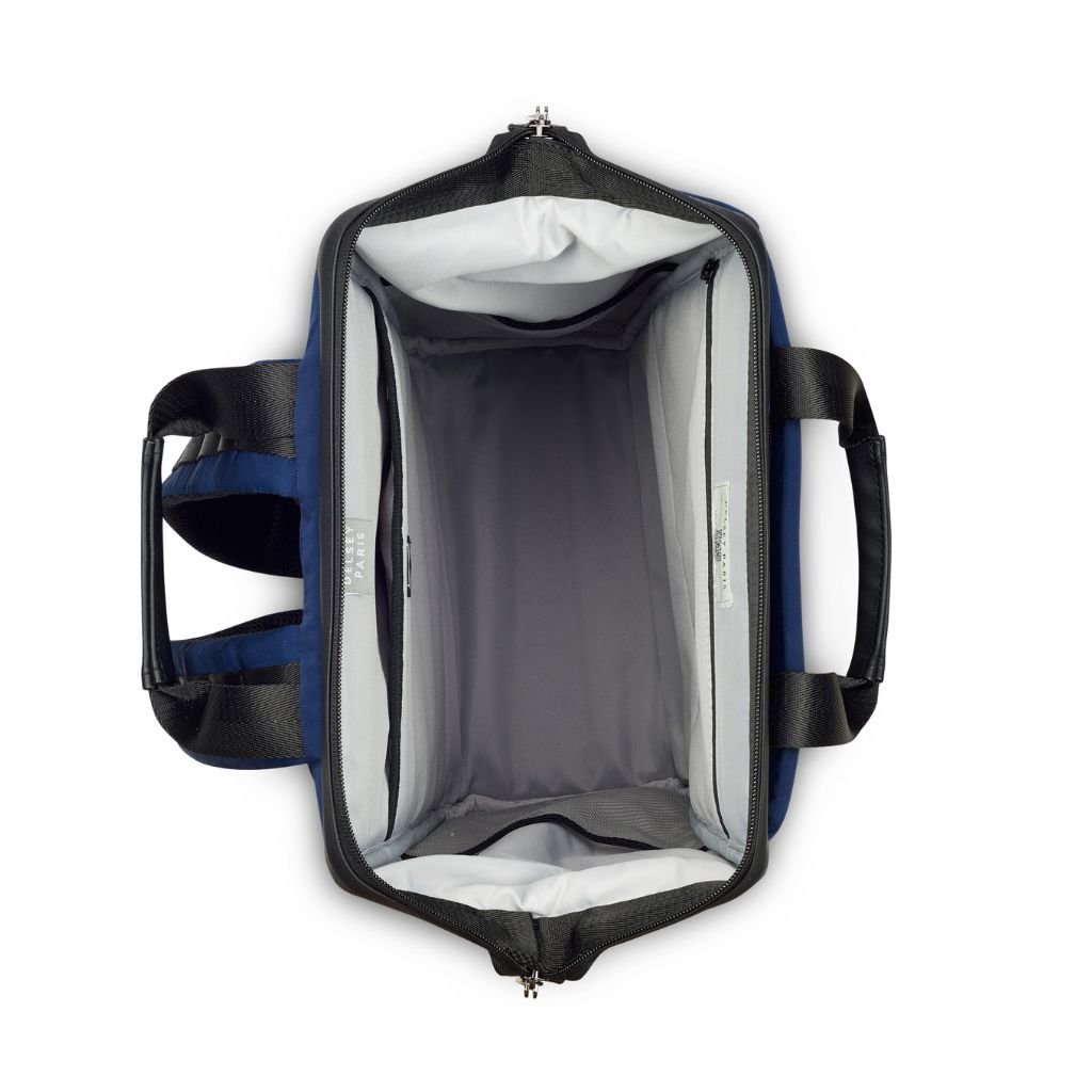 Delsey Shadow 5.0 Soft Laptop Backpack 14" - Blue - Love Luggage