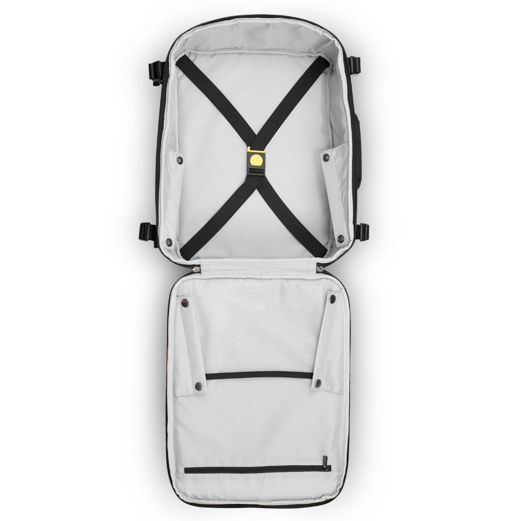 Delsey Shadow 5.0 Travel/Gym Backpack 24L - Black - Love Luggage