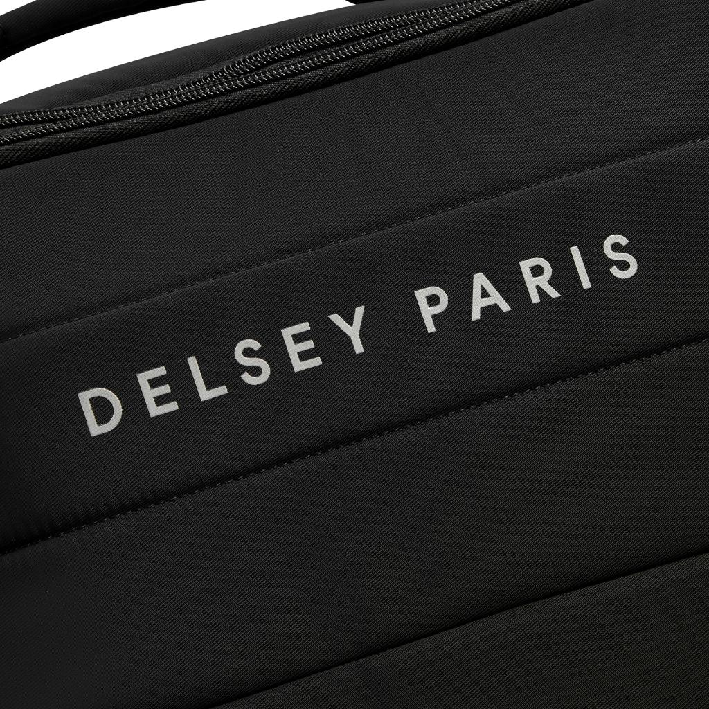 Delsey Shadow 5.0 Travel/Gym Backpack 24L - Black - Love Luggage