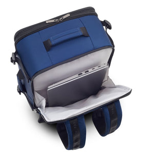 Delsey Shadow 5.0 Travel/Gym Backpack 24L - Blue - Love Luggage