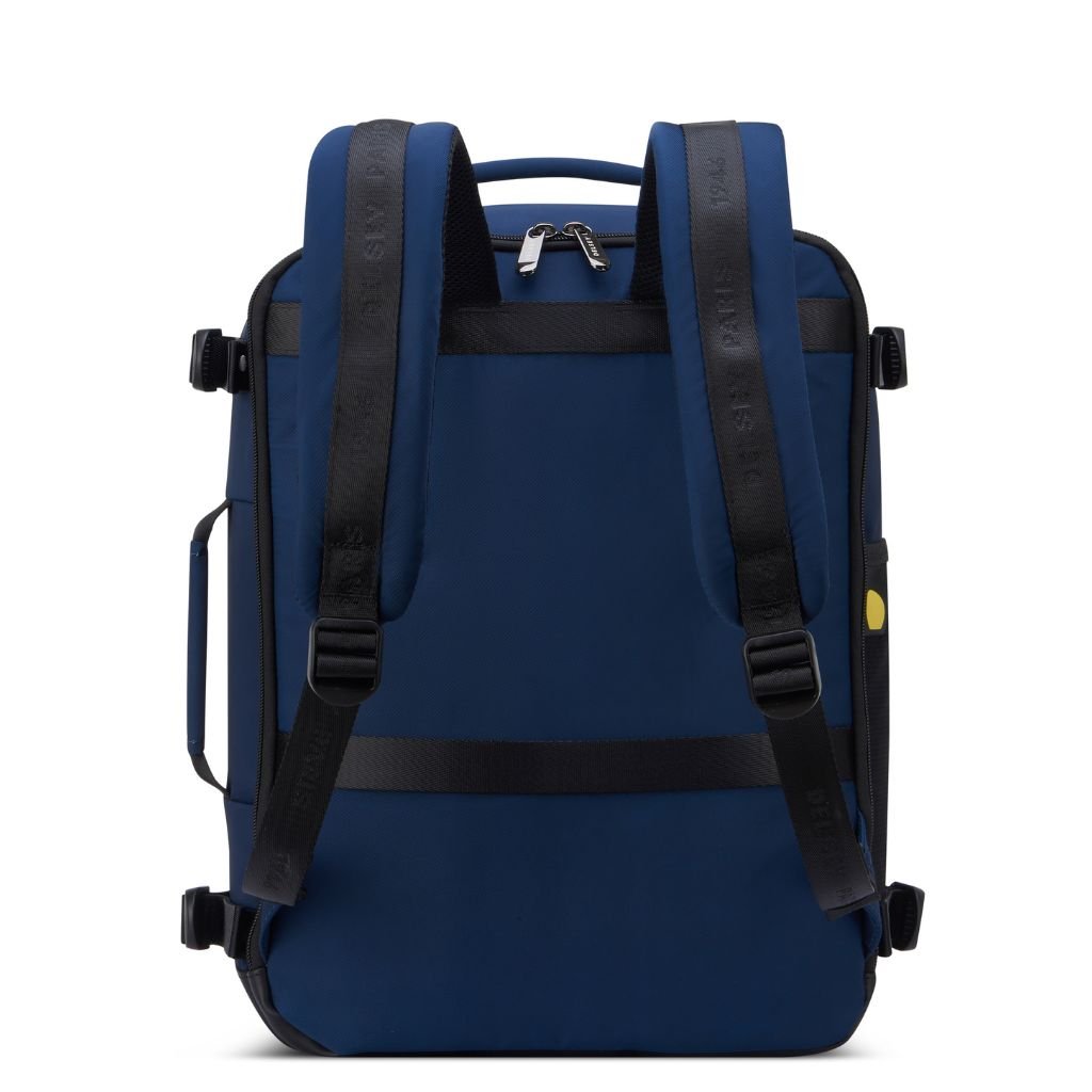 Delsey Shadow 5.0 Travel/Gym Backpack 24L - Blue - Love Luggage