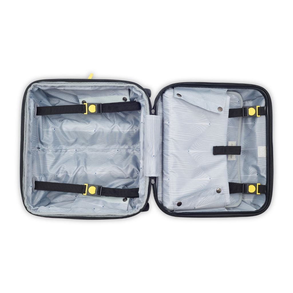 Delsey Shadow Underseat 2 - Wheel Cabin Luggage - Black - Love Luggage