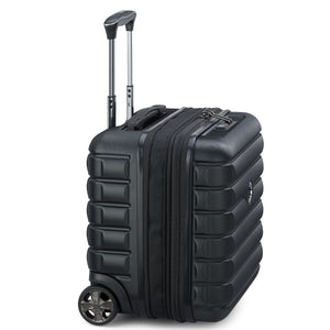 Delsey Shadow Underseat 2 - Wheel Cabin Luggage - Black - Love Luggage