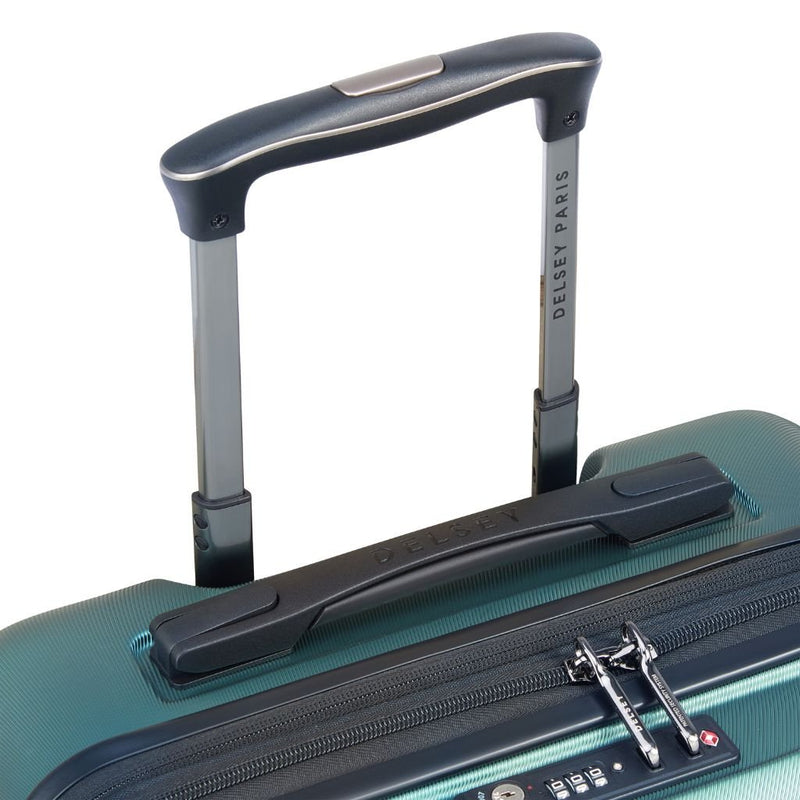 Delsey Shadow Underseat 2 - Wheel Cabin Luggage - Green - Love Luggage