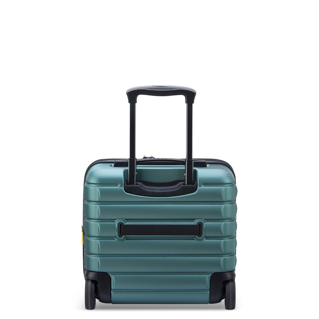 Delsey Shadow Underseat 2 - Wheel Cabin Luggage - Green - Love Luggage