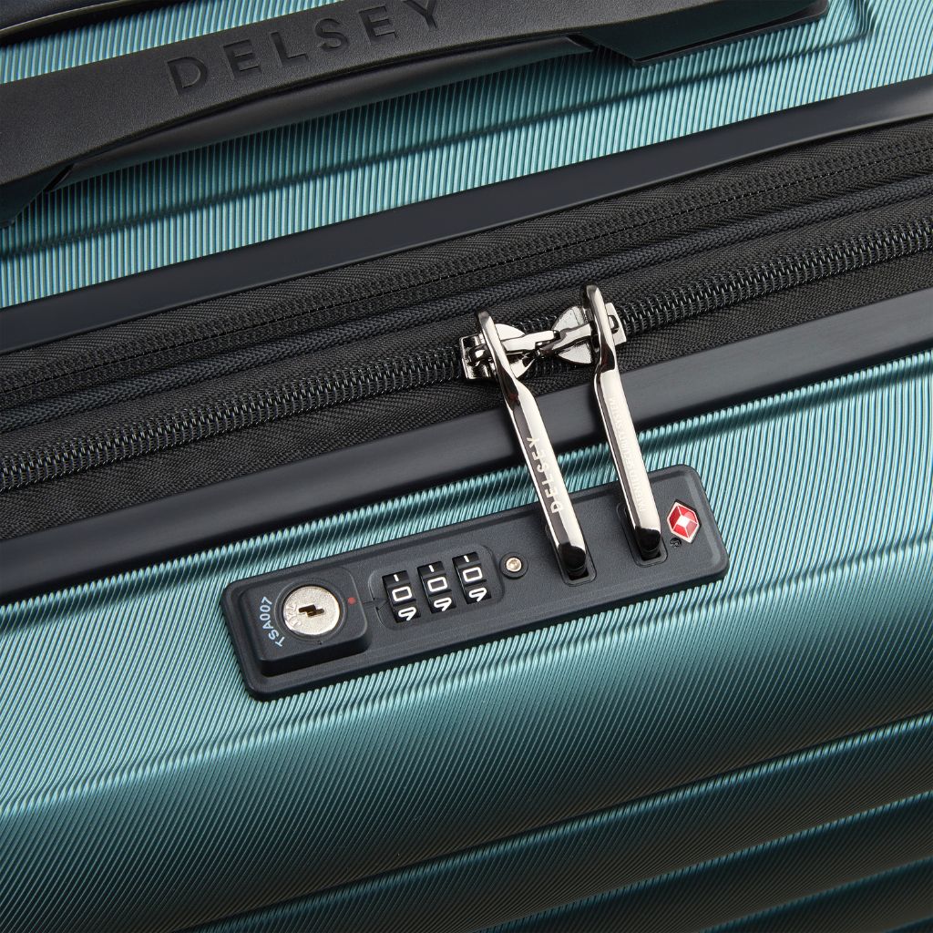 Delsey Shadow Underseat 2 - Wheel Cabin Luggage - Green - Love Luggage