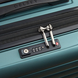 Delsey Shadow Underseat 2 - Wheel Cabin Luggage - Green - Love Luggage