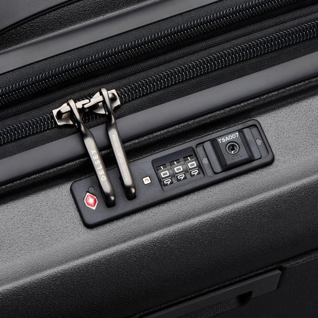 Delsey Turenne 2.0 55cm Business Carry On Luggage - Black - Love Luggage