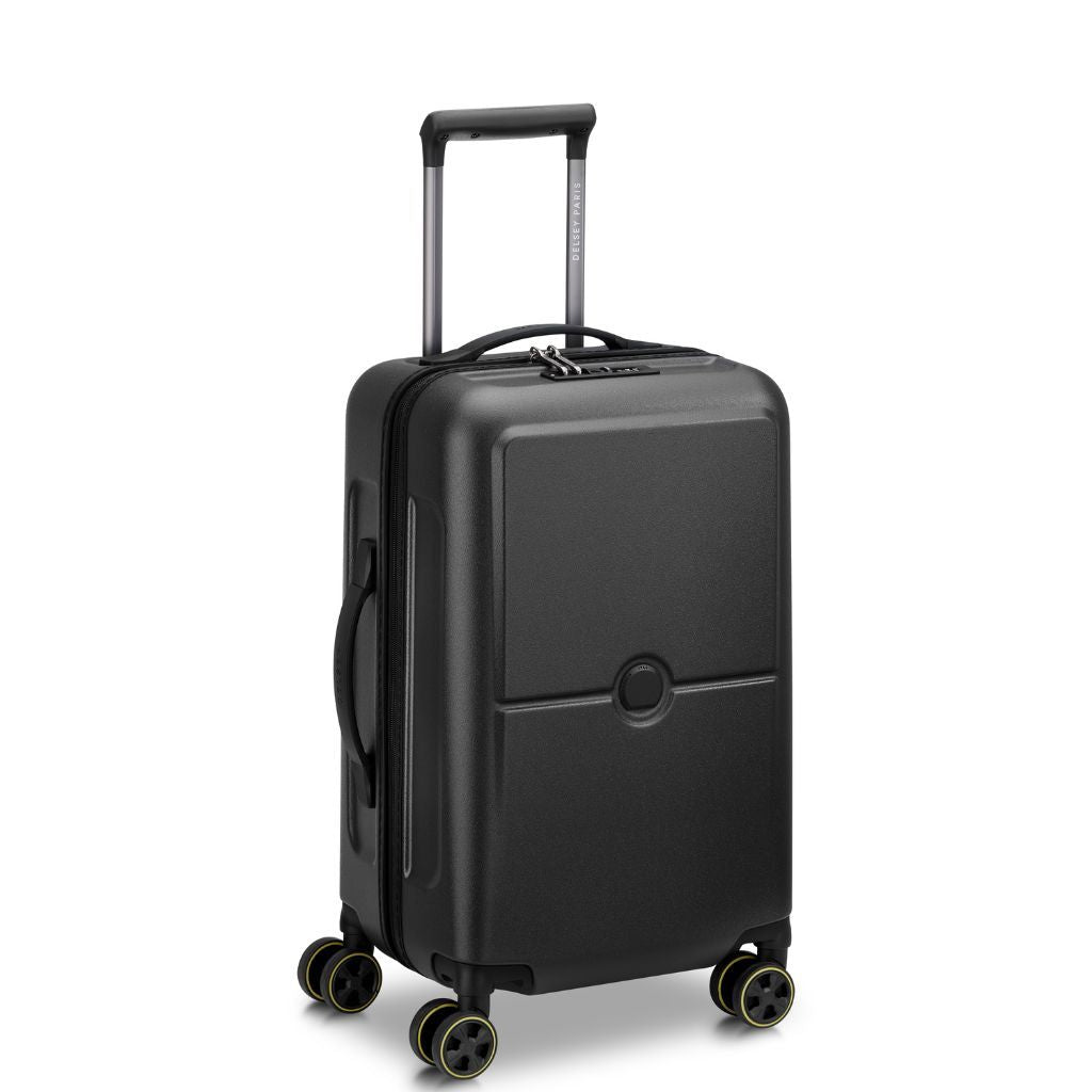Delsey Turenne 2.0 55cm Carry On Luggage - Black - Love Luggage
