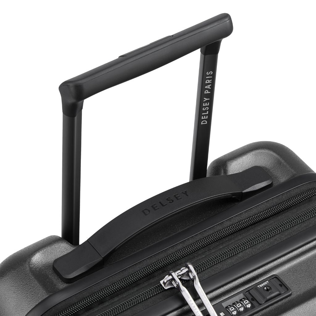 Delsey Turenne 2.0 70cm Medium Luggage - Black - Love Luggage