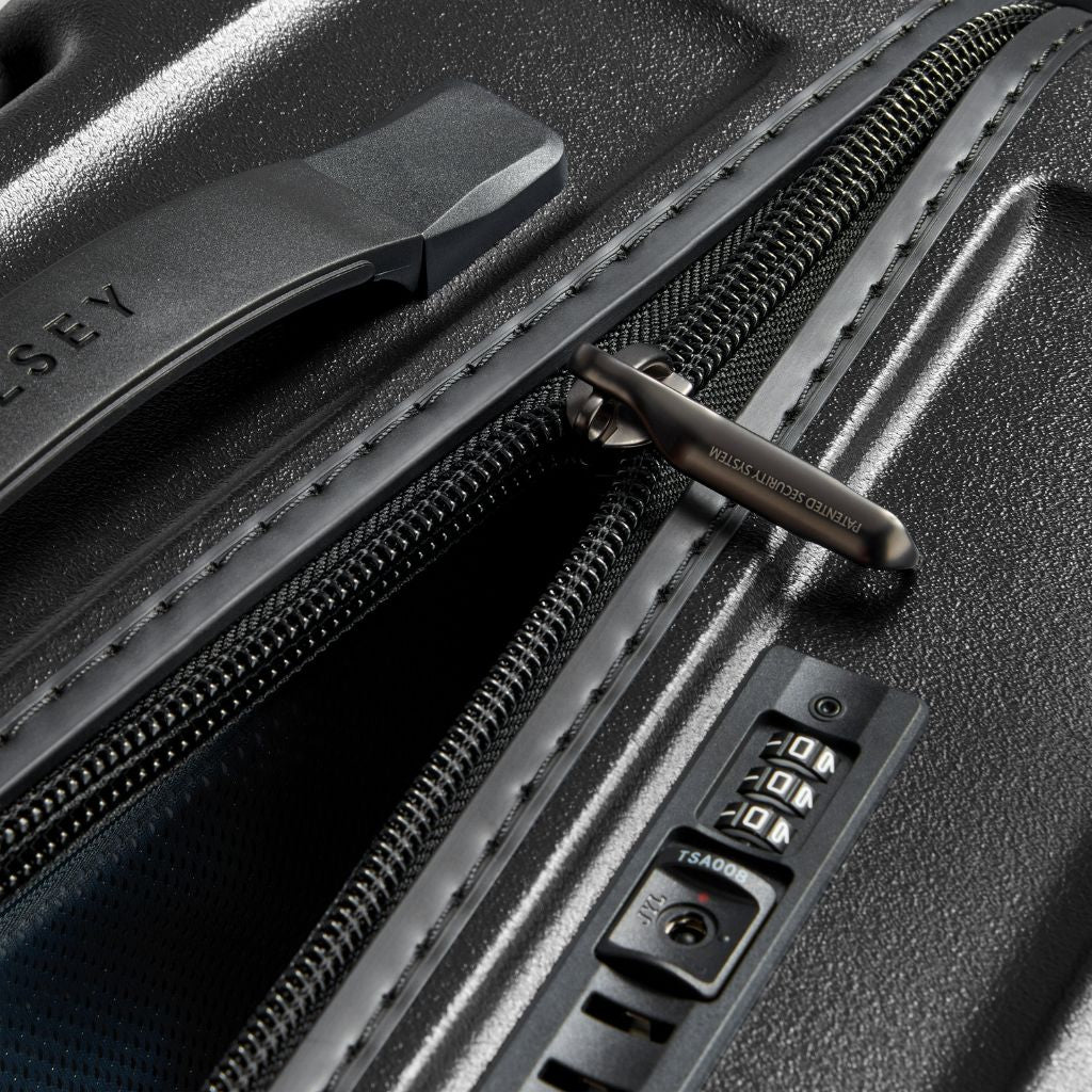 Delsey Turenne 2.0 70cm Medium Luggage - Black - Love Luggage