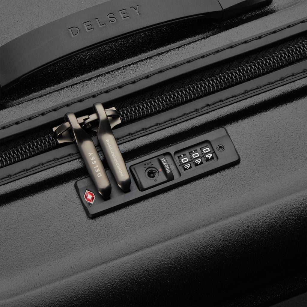 Delsey Turenne 2.0 Duo Hardsided 2 Piece Luggage - Black - Love Luggage