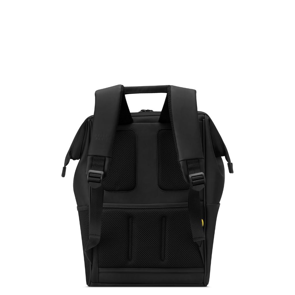 Delsey Turenne Soft Laptop Backpack 14" - Black - Love Luggage