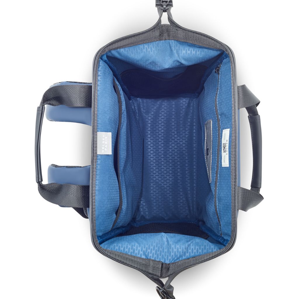 Delsey Turenne Soft Laptop Backpack 14" - Night Blue - Love Luggage