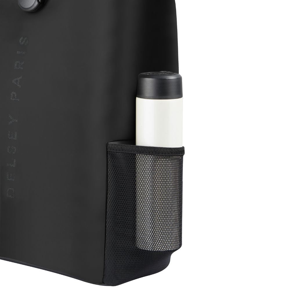 Delsey Turenne Soft Laptop Backpack 15" - Black - Love Luggage