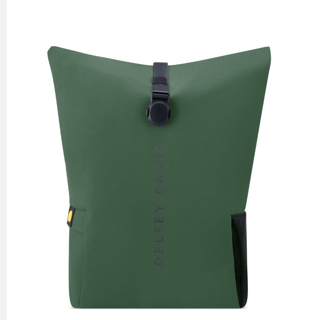 Delsey Turenne Soft Laptop Backpack 15" - Green - Love Luggage