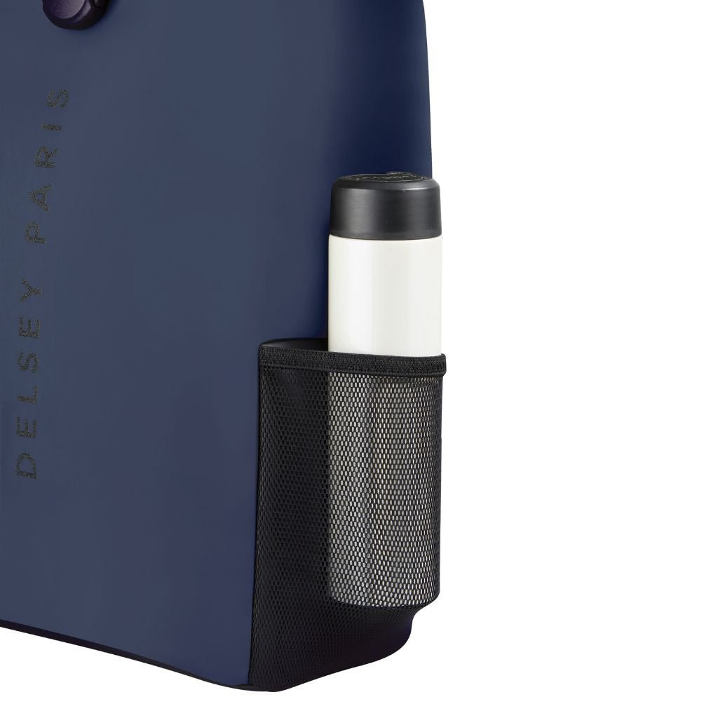 Delsey Turenne Soft Laptop Backpack 15" - Navy - Love Luggage