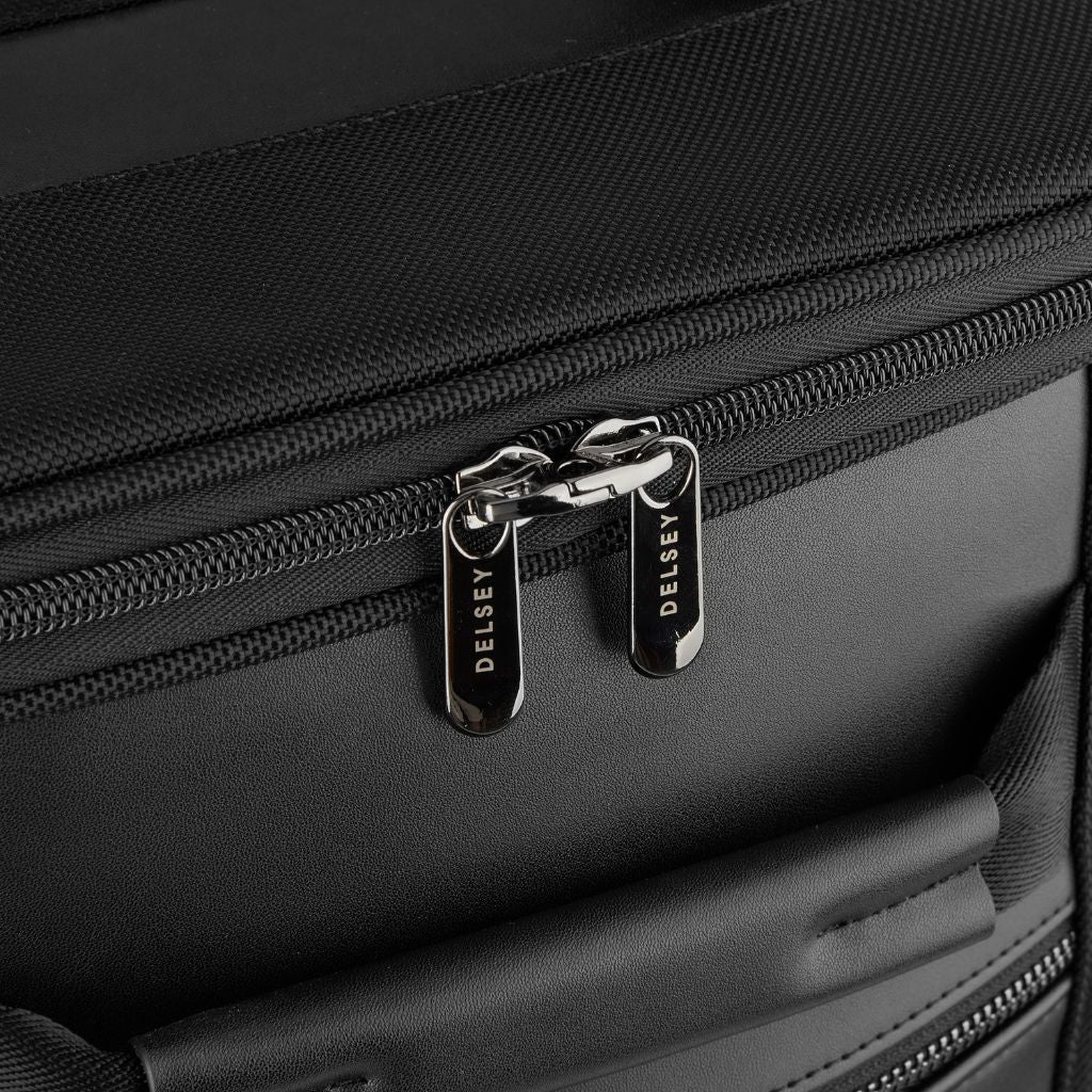 Delsey Wagram 2 - Wheel Garment Cabin Case - Black - Love Luggage